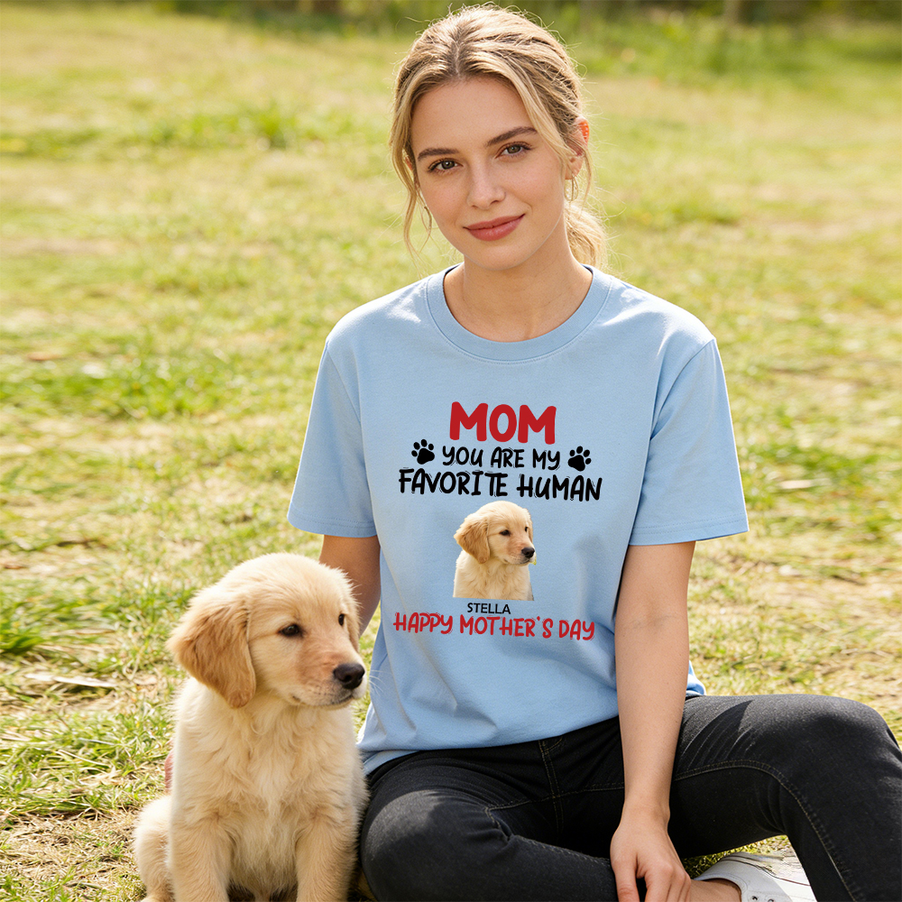 Personalized Mother's Day Pet Mom T-Shirt | inCloth65
