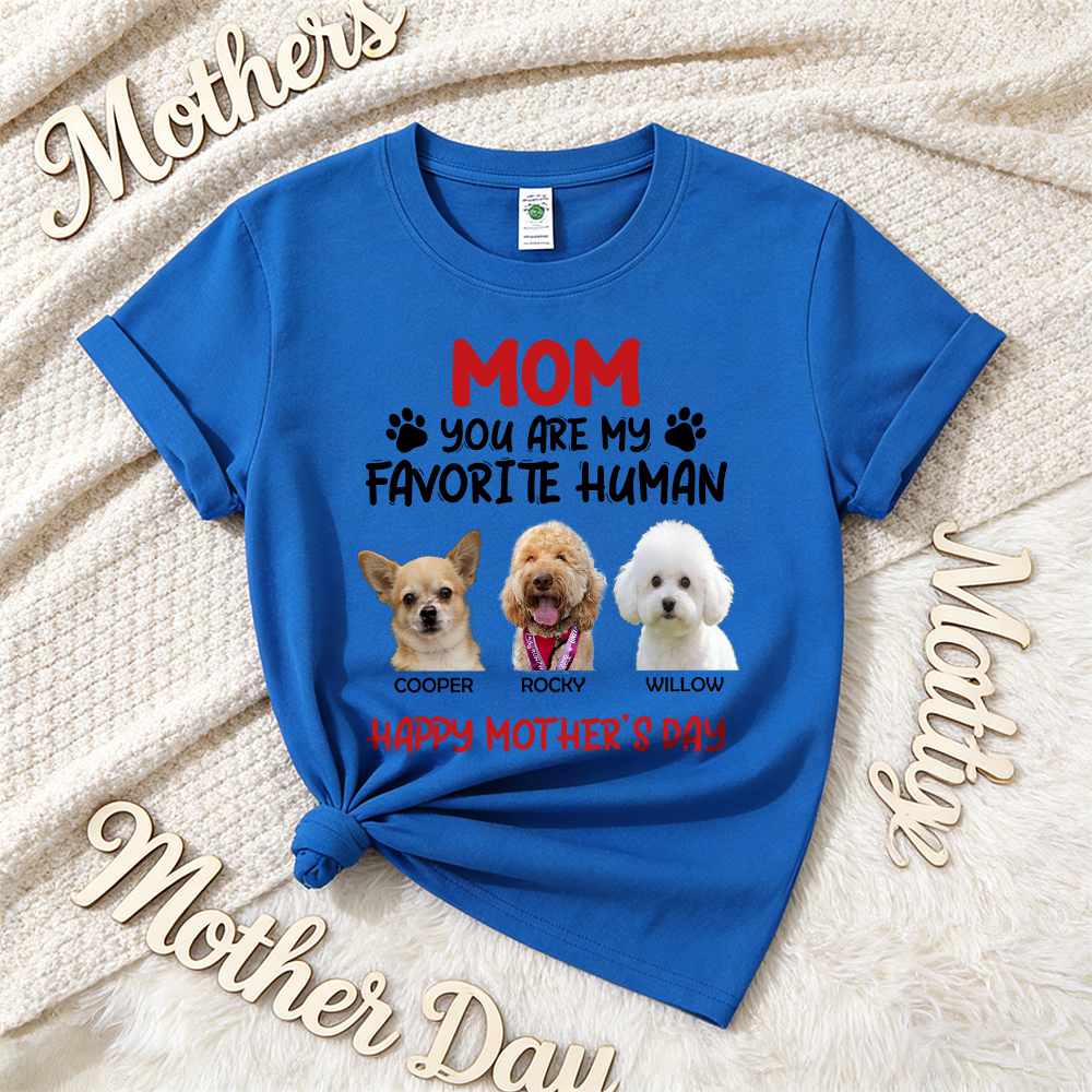 Personalized Mother's Day Pet Mom T-Shirt | inCloth65