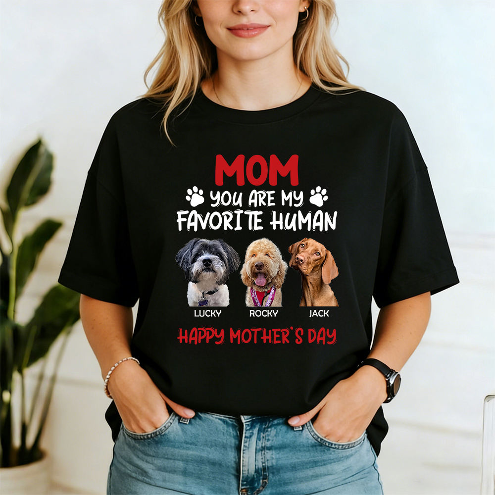 Personalized Mother's Day Pet Mom T-Shirt | inCloth65