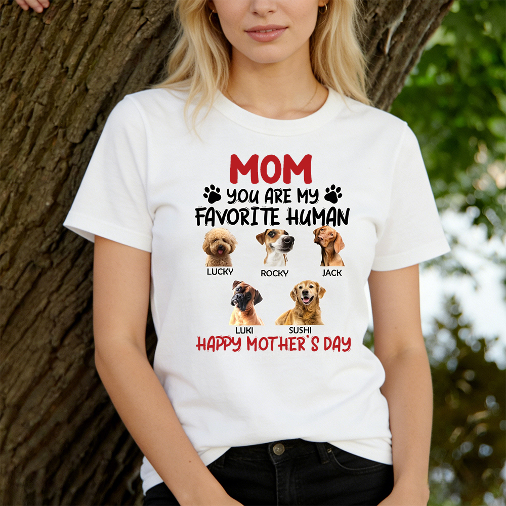Personalized Mother's Day Pet Mom T-Shirt | inCloth65
