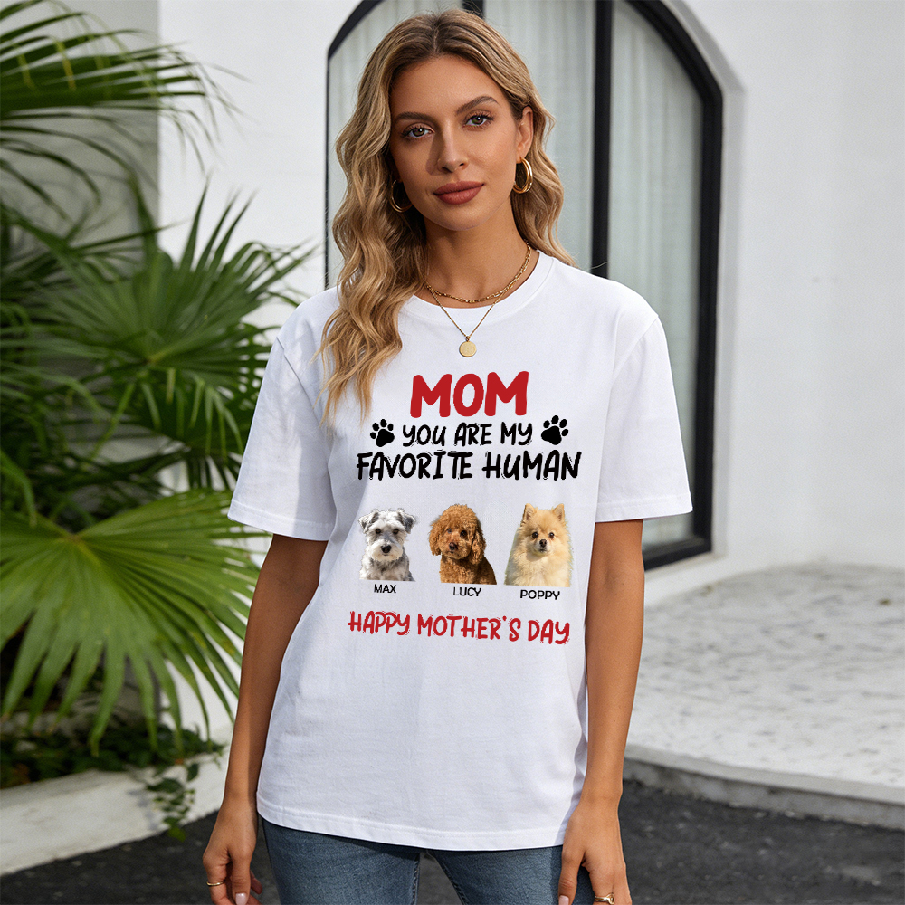 Personalized Mother's Day Pet Mom T-Shirt | inCloth65