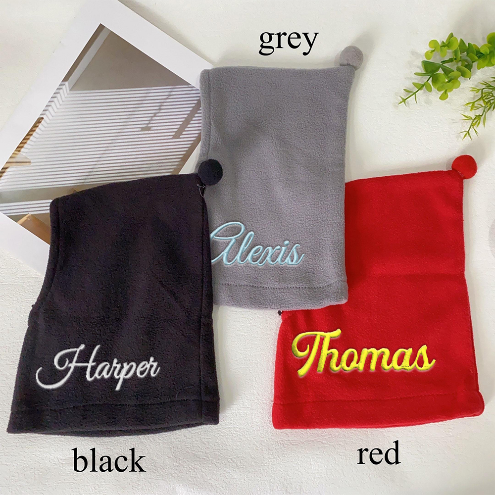 Personalized Embroidered Name Pet Plush Hat | KKPet350