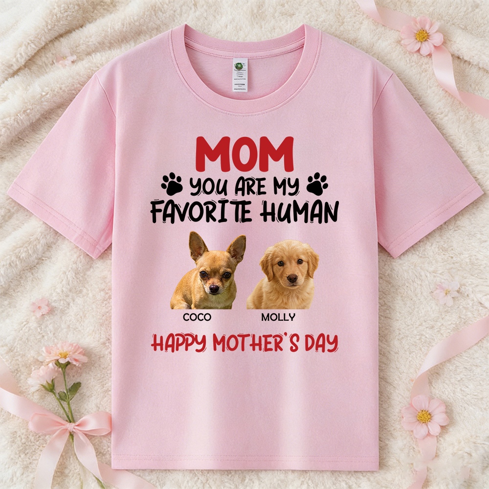 Personalized Mother's Day Pet Mom T-Shirt | inCloth65