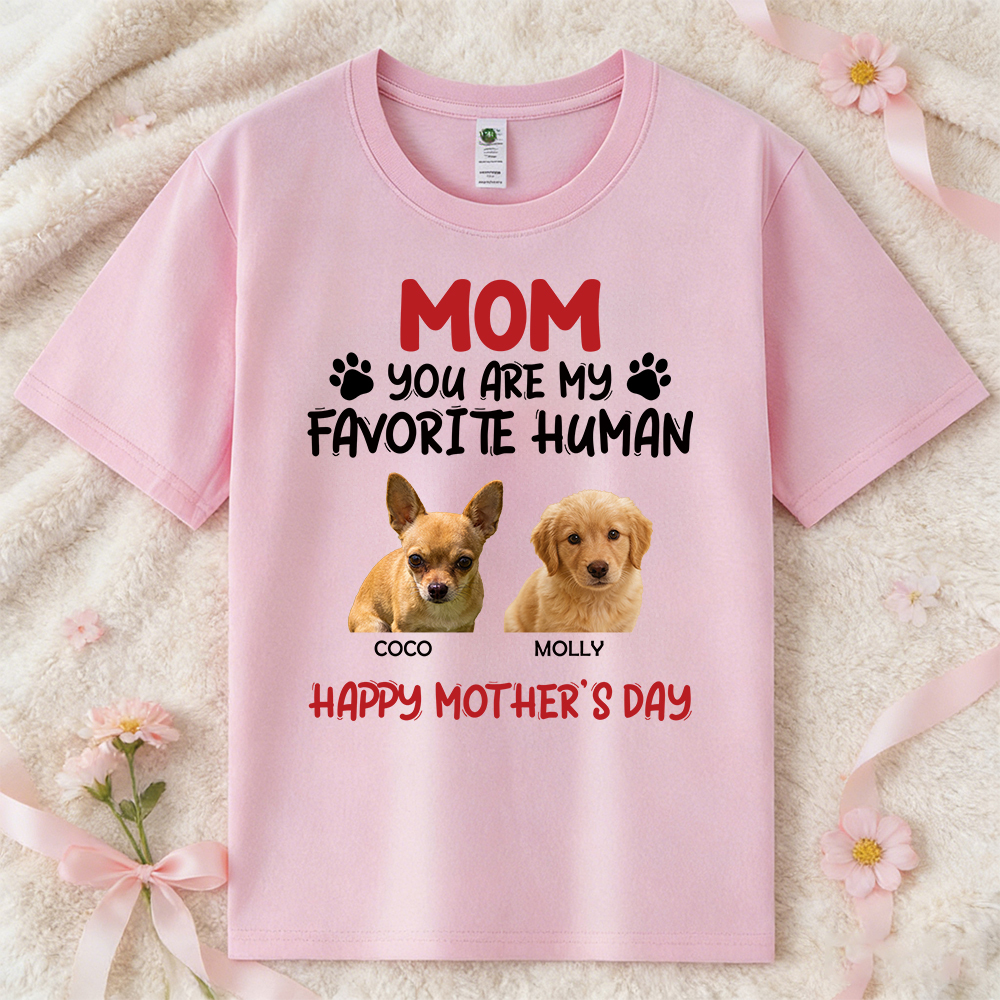 Personalized Mother's Day Pet Mom T-Shirt | inCloth65