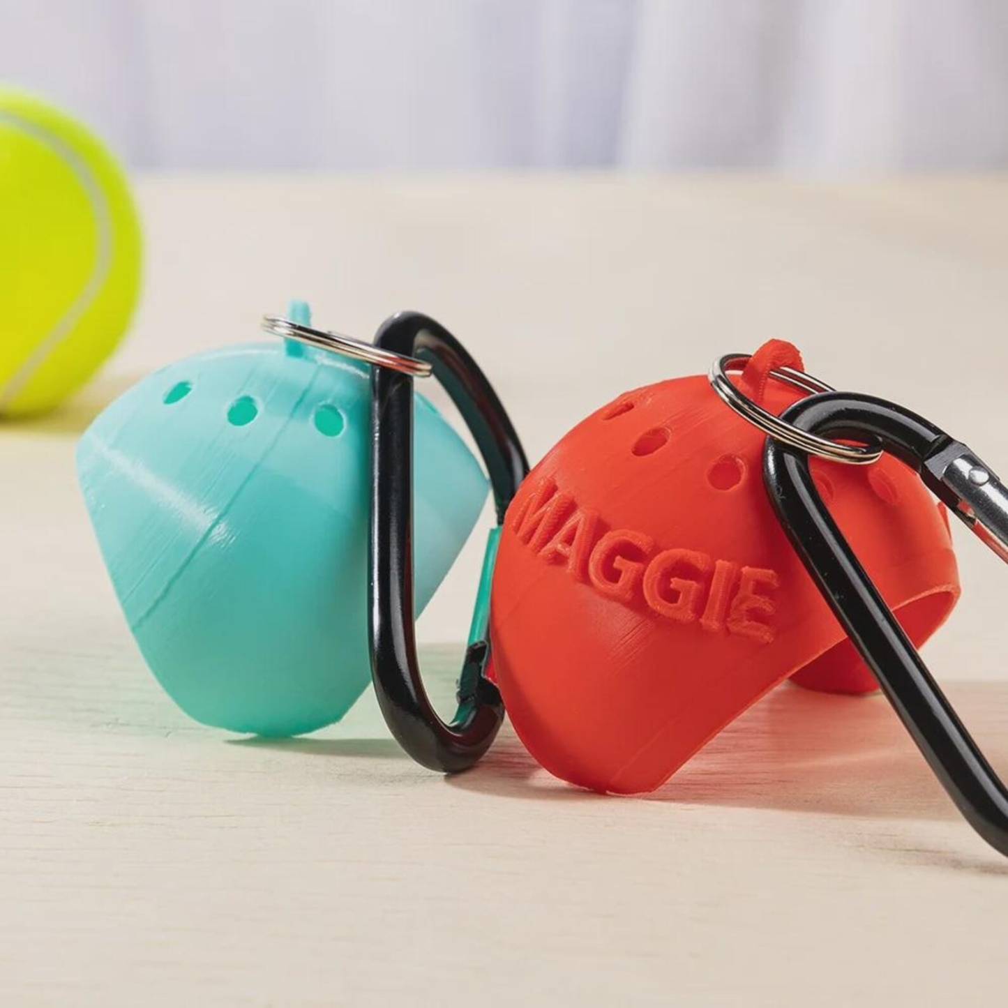 Personalized 3D Printed Pet Toy Ball Carrier  | inToy07