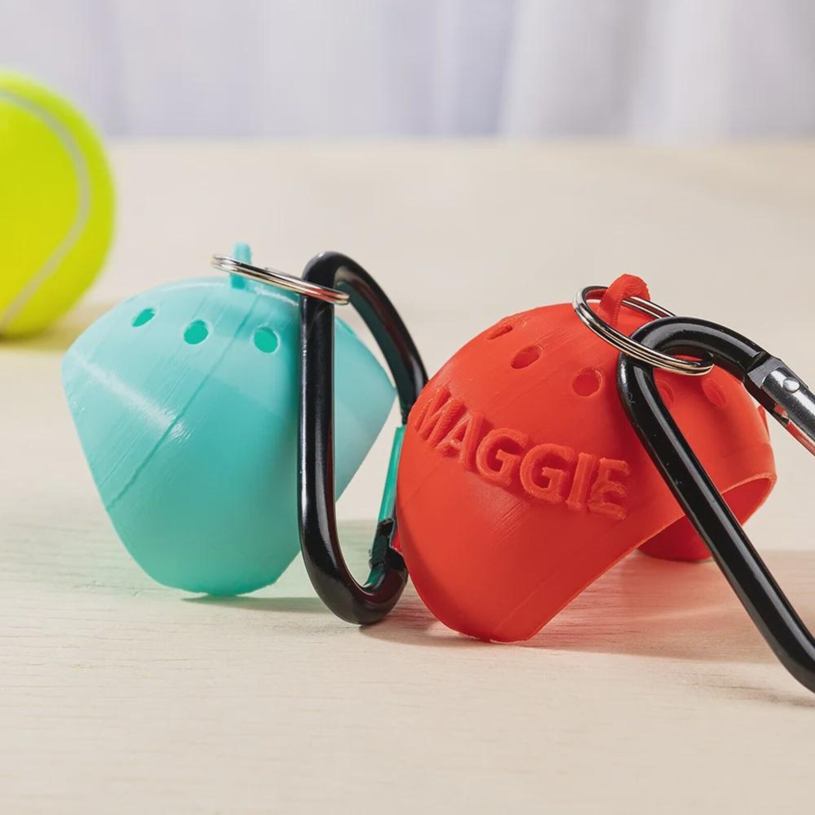 Personalized 3D Printed Pet Toy Ball Carrier  | inToy07