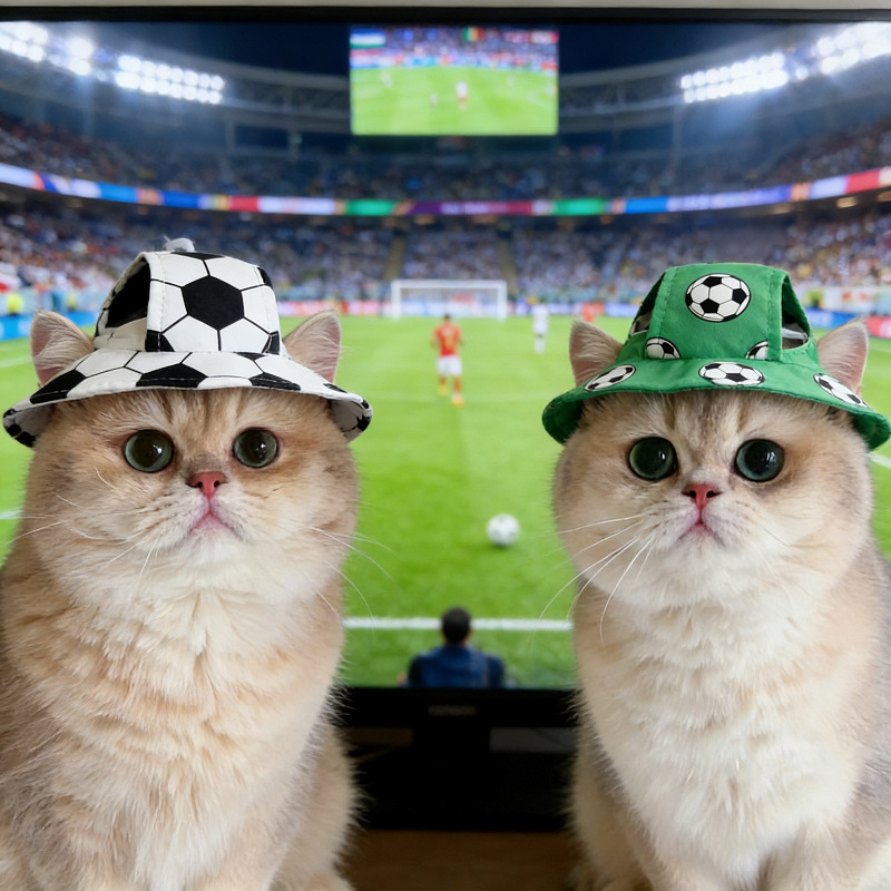 Pet Match Day Hat And Collar Set | inHat06