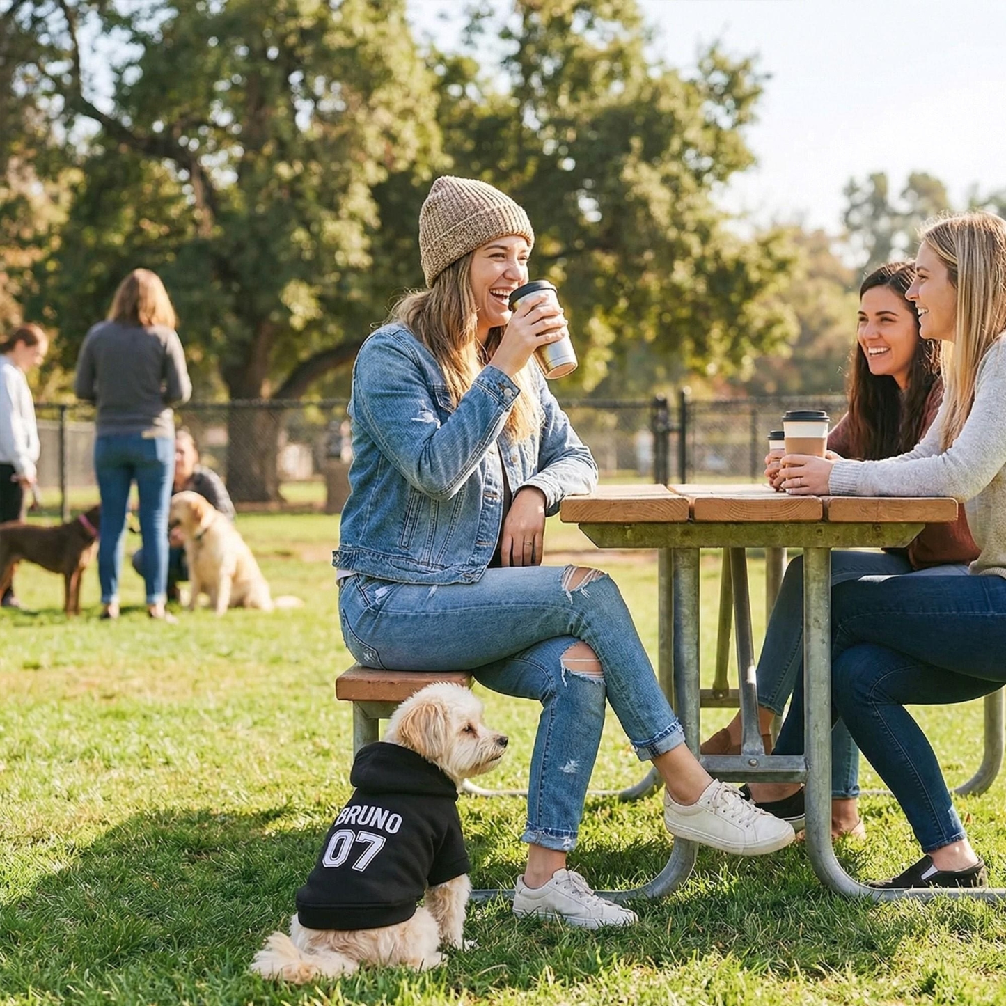 Personalized Embroidered Name Pet Birthday Hoodie | inCloth22