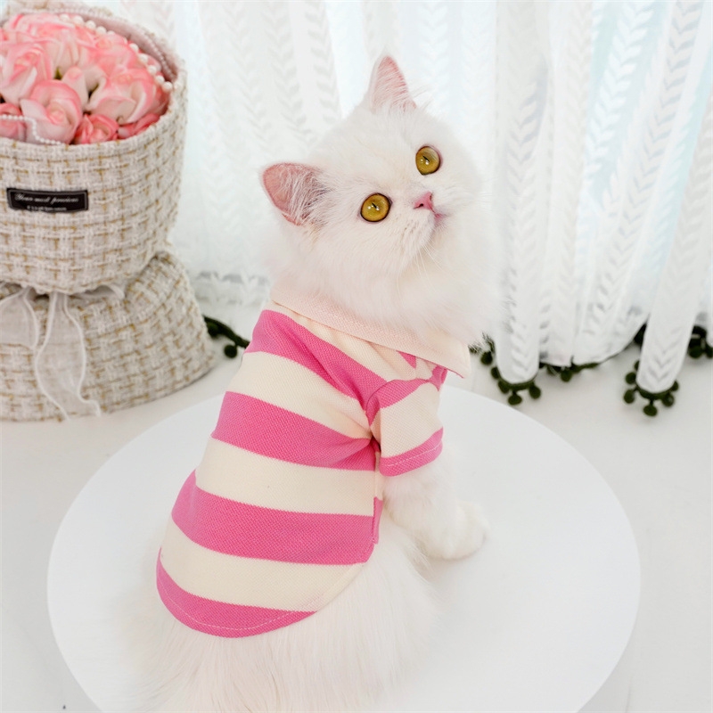 Personalized Pet Striped Polo Shirt | inCloth24