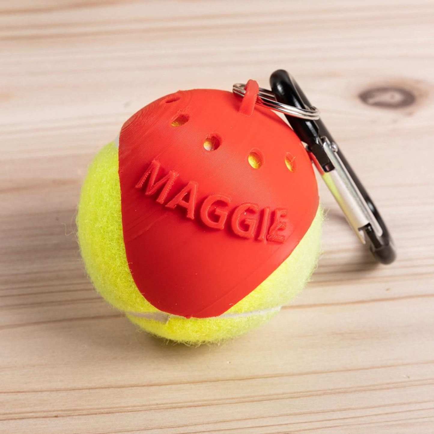 Personalized 3D Printed Pet Toy Ball Carrier  | inToy07