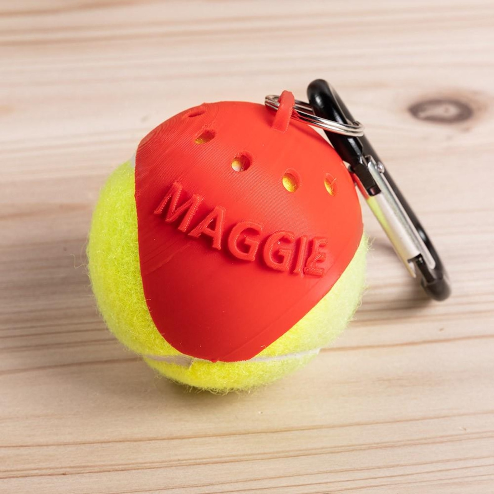 Personalized 3D Printed Pet Toy Ball Carrier  | inToy07