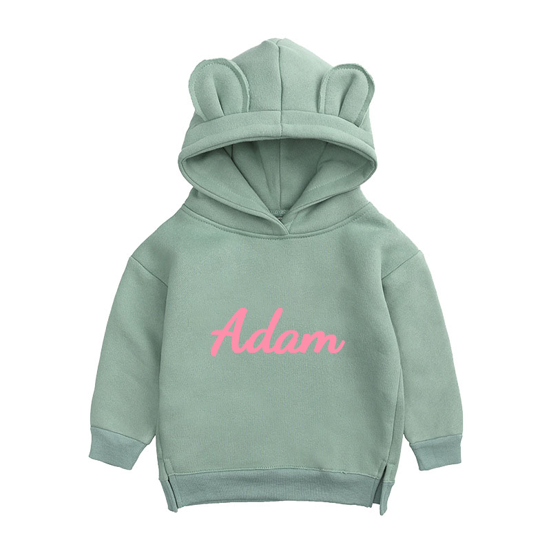 Personalized Kid Cozy Soft Bear Crewneck Sweatshirt | inSweatshirt15
