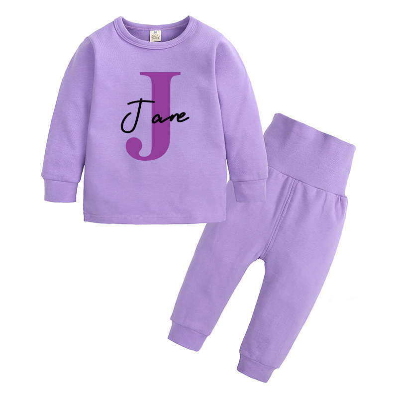 Personalized Kid Cozy Soft Loungewear Set | inSet37