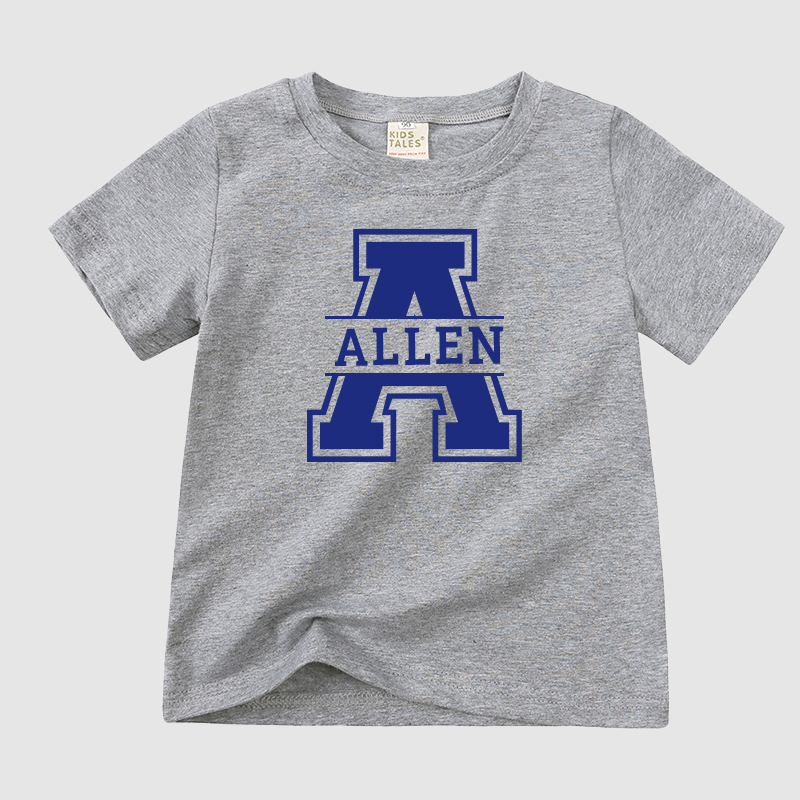 Personalized Kid Cozy Soft Color T-Shirt | inTee05