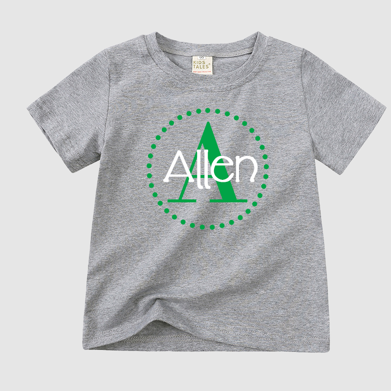 Personalized Kid Cozy Soft Color T-Shirt | inTee06