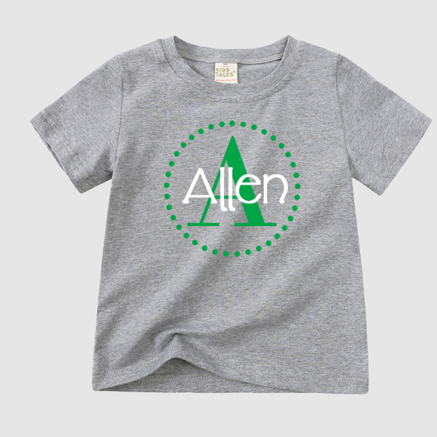 Personalized Kid Cozy Soft Color T-Shirt | inTee06