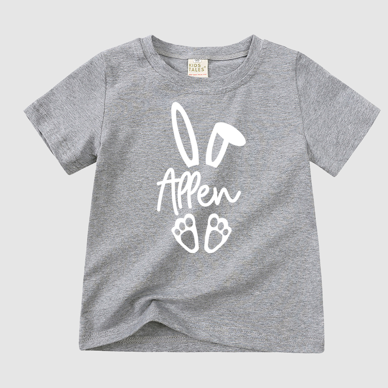 Personalized Kid Cozy Soft Easter T-Shirt | inTee07