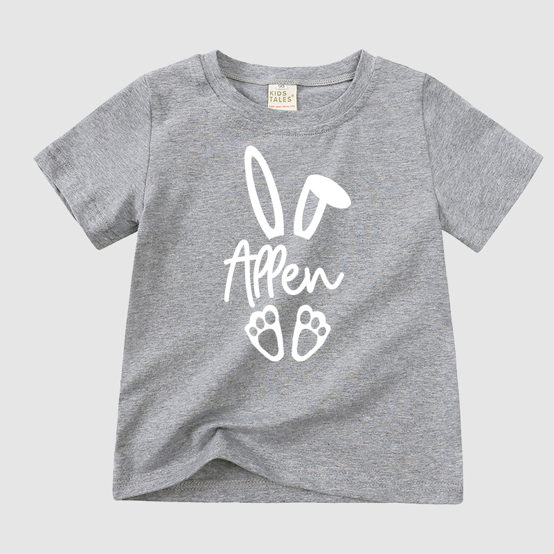 Personalized Kid Cozy Soft Easter T-Shirt | inTee07