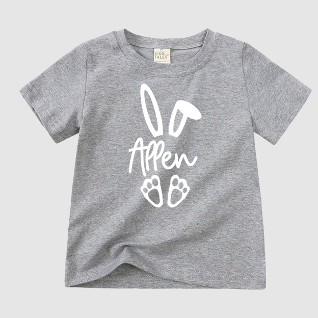 Personalized Kid Cozy Soft Easter T-Shirt | inTee07