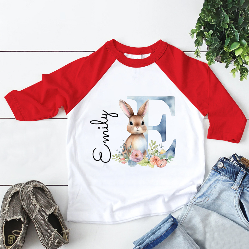 Personalized Kid Cozy Soft Bunny Sweatshirt | inSweatshirt50