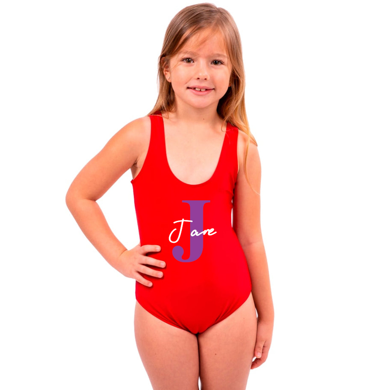 Personalized Monogrammed  Color Swimsuit for Summer | InSwin01
