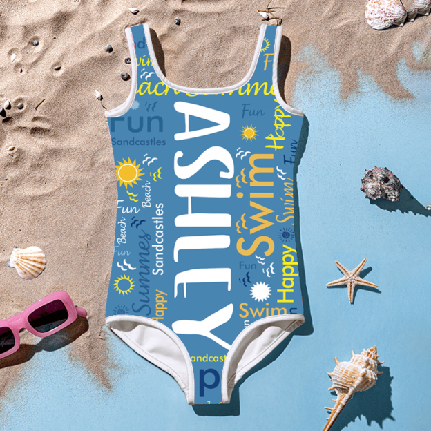 Personalized Sunshine Color Swimsuit for Summer | InSwin04