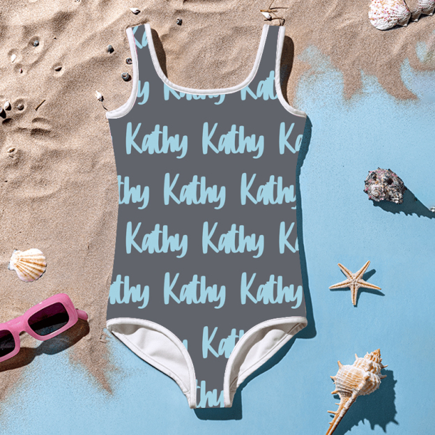 Personalized Monogram Color Swimsuit for Summer | InSwin05