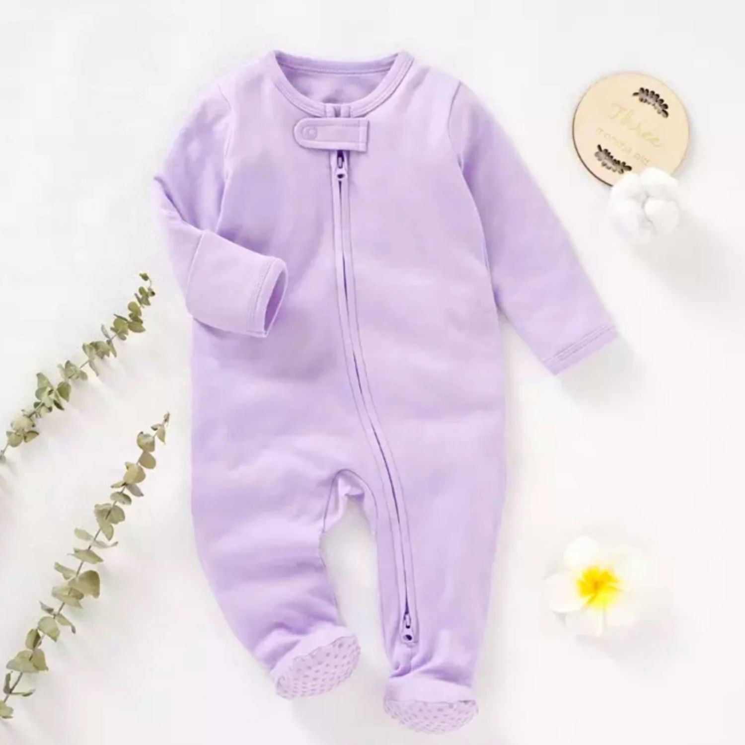 Personalized Embroidery Kids Cozy Soft Sweatshirt Romper | inRomper24