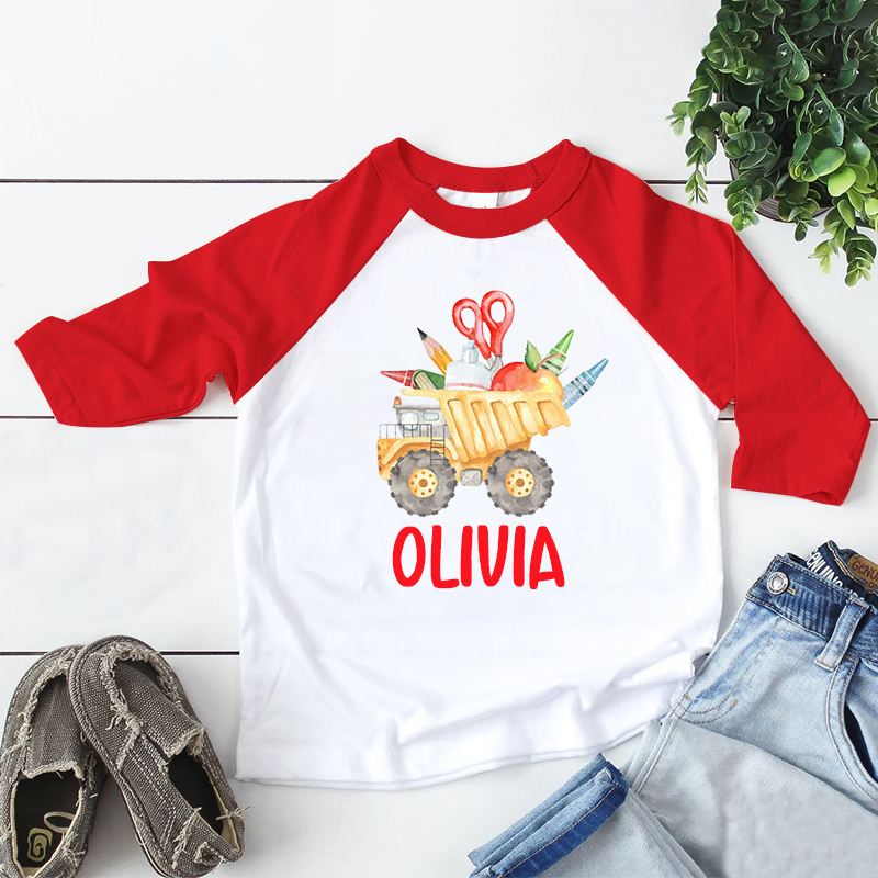 Personalized Kid Cozy Back to School Sweatshirt | inSweatshirt63