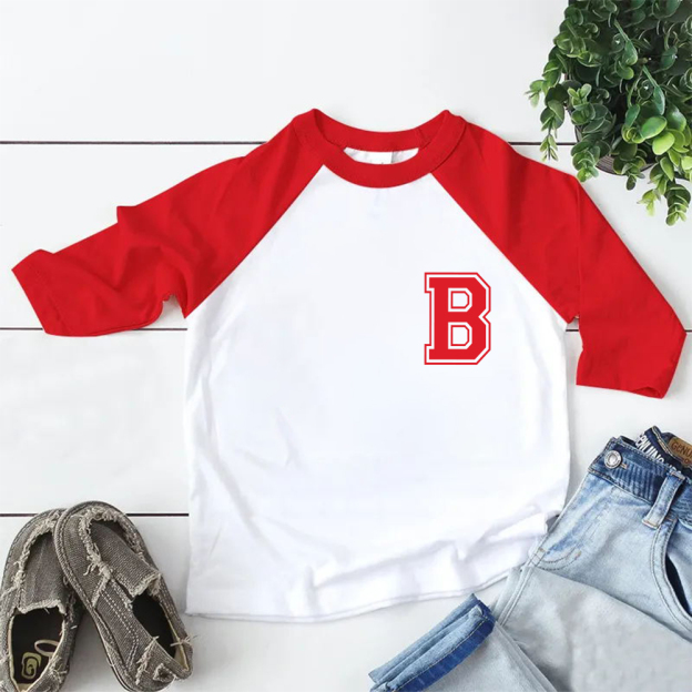 Personalized Kid Initial Cozy Soft Crewneck Sweatshirt | inSweatshirt68