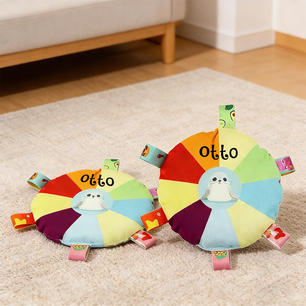 Personalized Pet Colorful Plush Chew Toy | inToy02