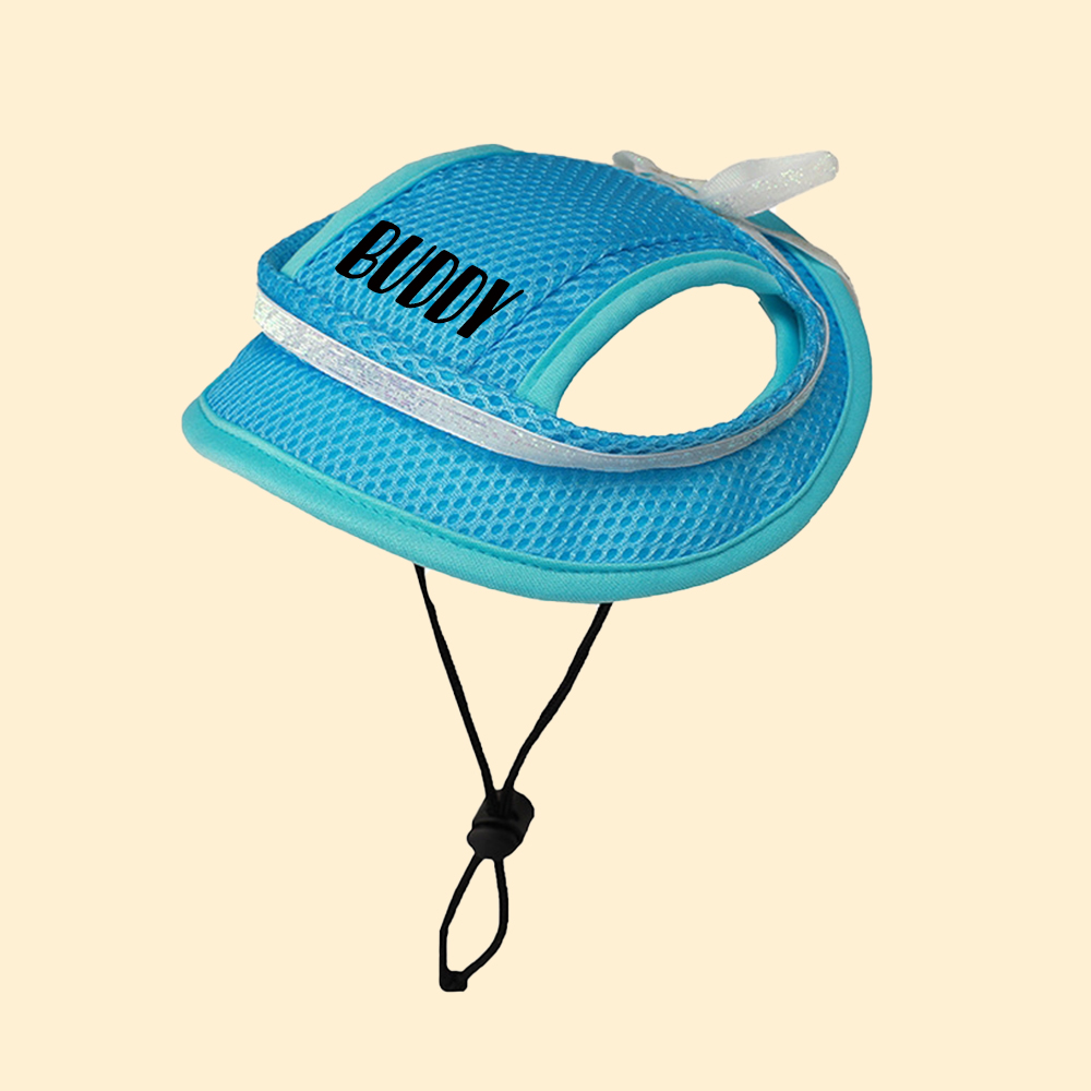 Personalized Name Pet Breathable Mesh Hat | inHat02