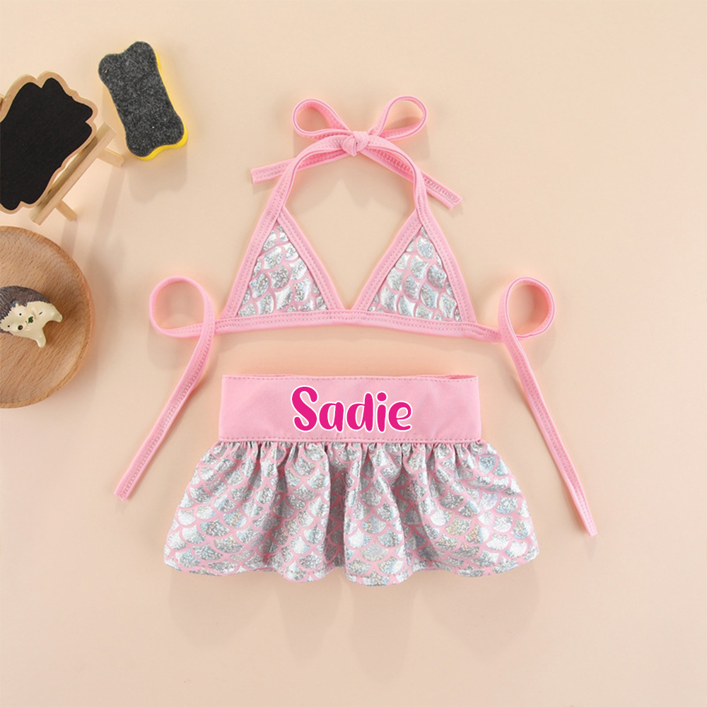 Personalized Pet Bikini Swimsuit Set | inCloth43