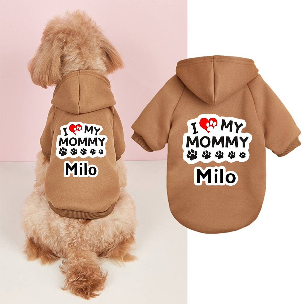 Personalized Mother's Day Pet Hoodie | inCloth46