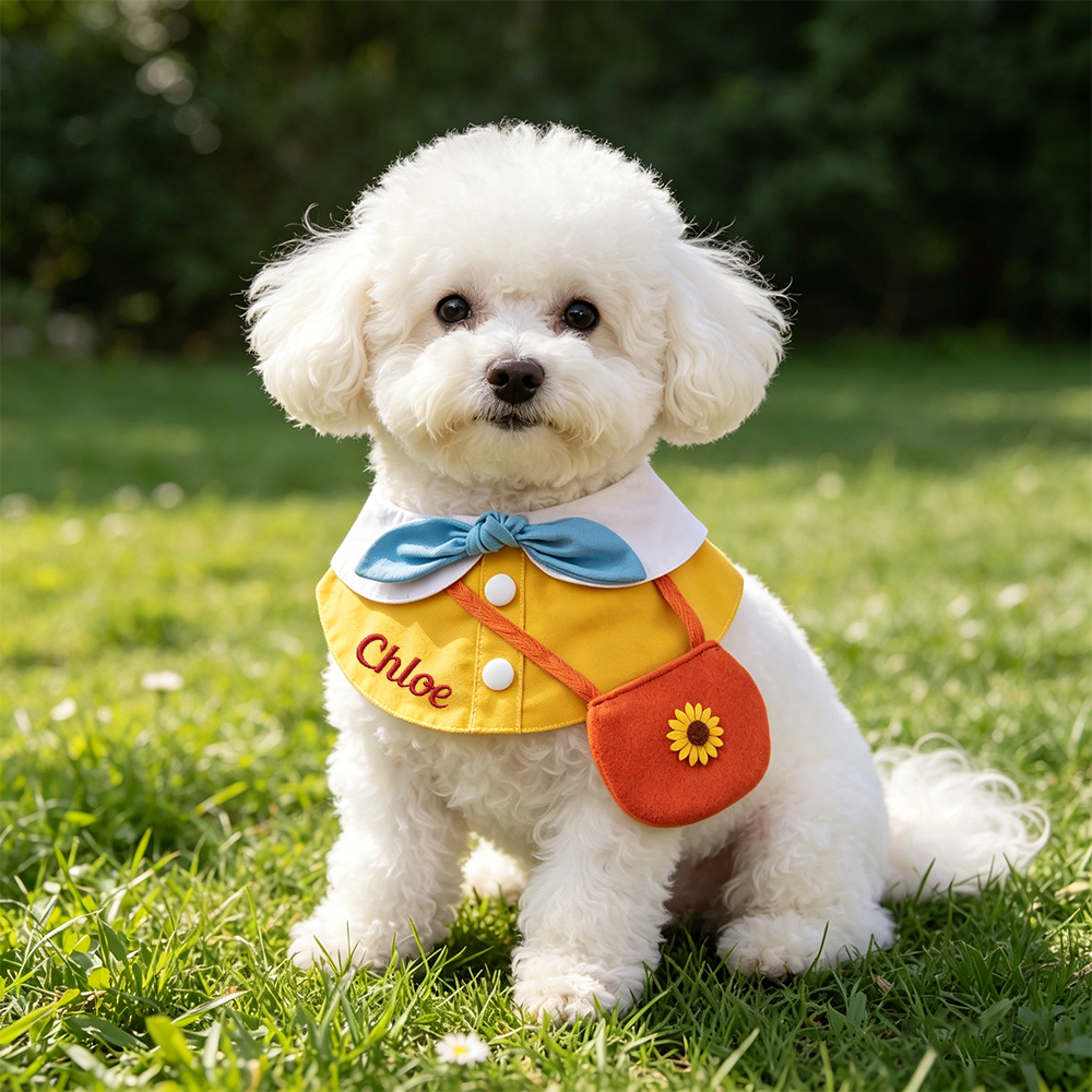 Personalized Embroidered Name Pet Collar | inAccs48