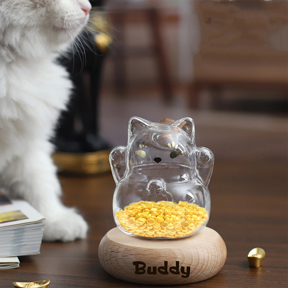 Personalized Pet Hair Memorial Jar | inAccs49