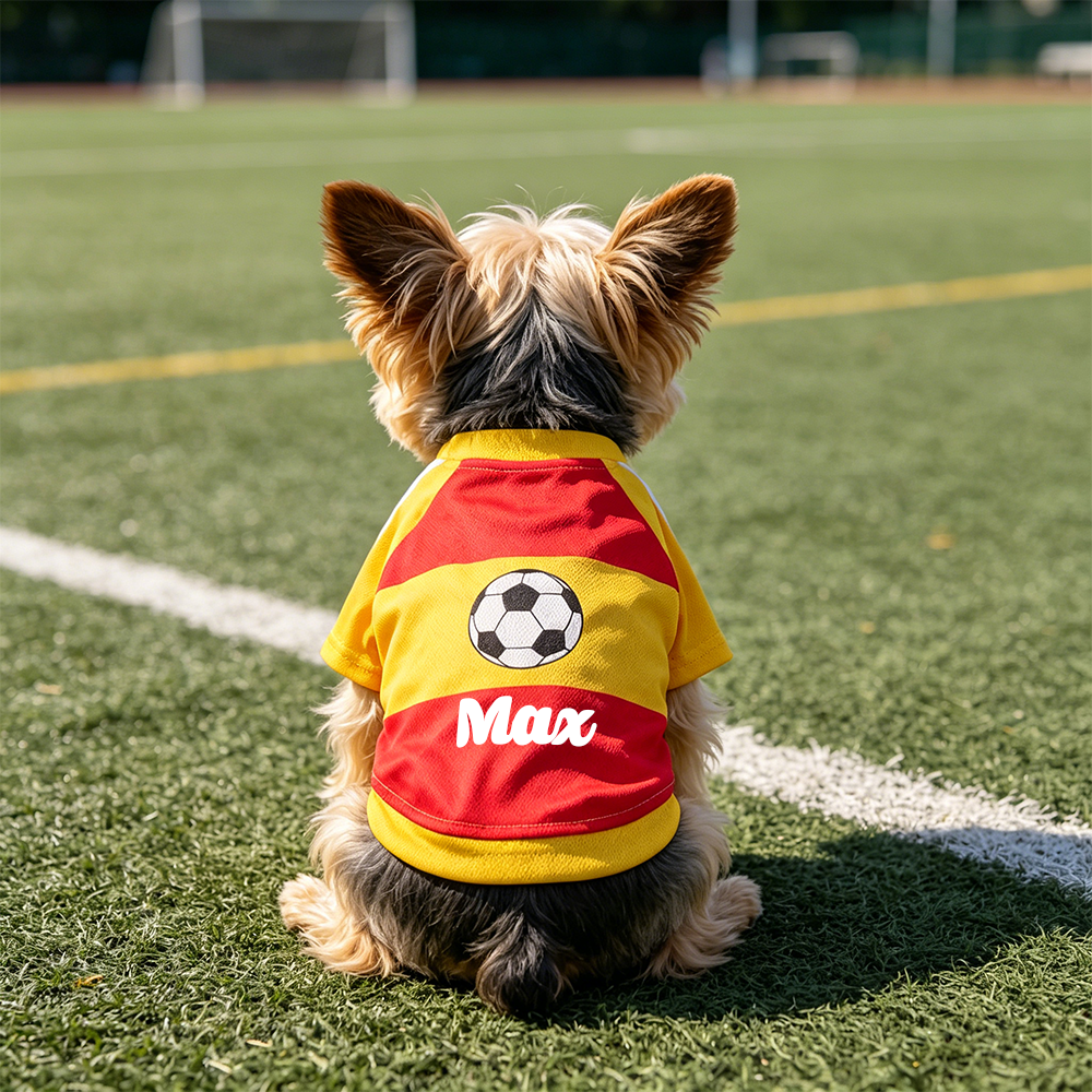 Personalized Pet Match Day Soccer Jersey | inCloth103