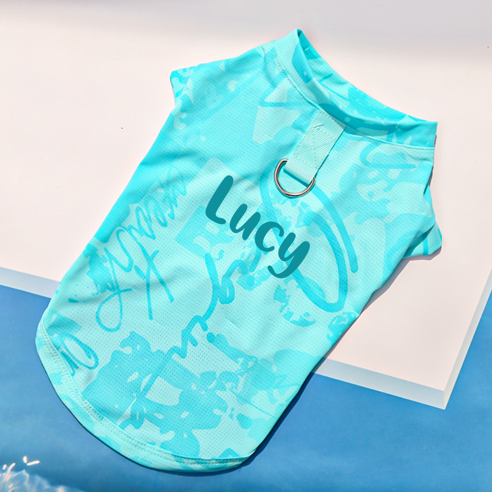 Personalized Pet Summer Ice Sensation Vest | inCloth109