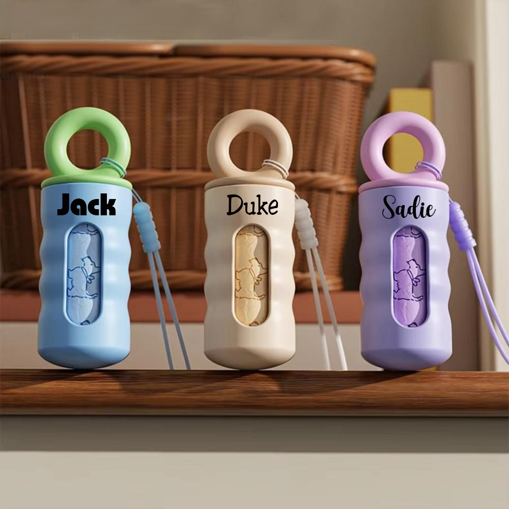 Personalized Portable Pet Poop Bag Organizer | inAccs57