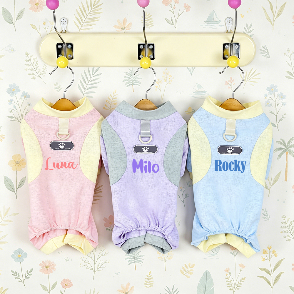 Personalized Summer Cooling And Breathable Pet Clothing | inCloth110