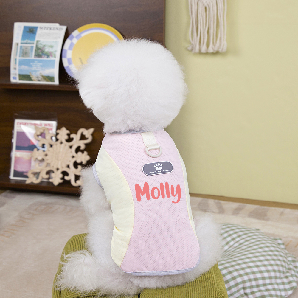 Personalized Summer Cooling And Breathable Pet Clothing | inCloth110