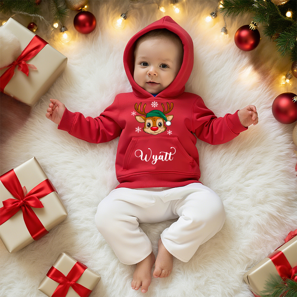 Personalized Kids Lovely Christmas Hoodie | InSweatshirt81