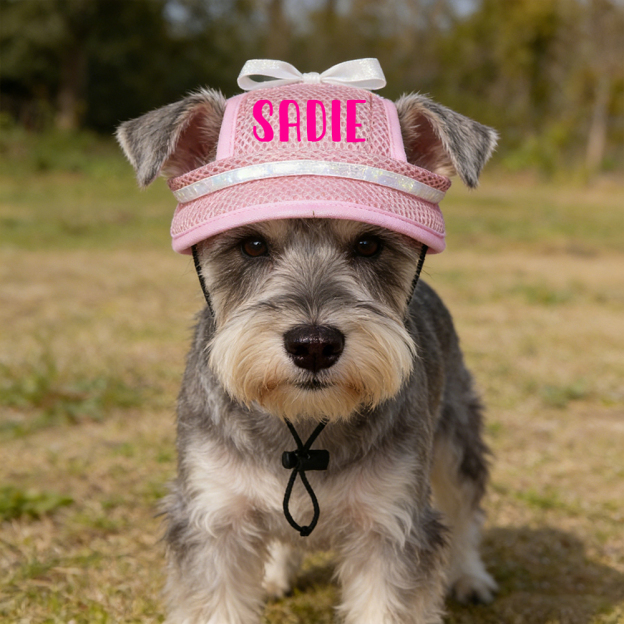 Personalized Name Pet Breathable Mesh Hat | inHat02