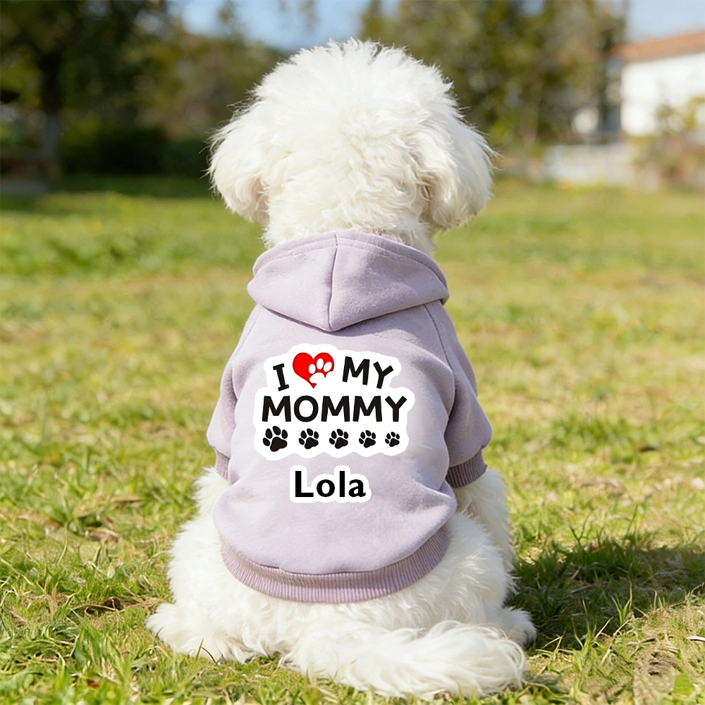 Personalized Mother's Day Pet Hoodie | inCloth46