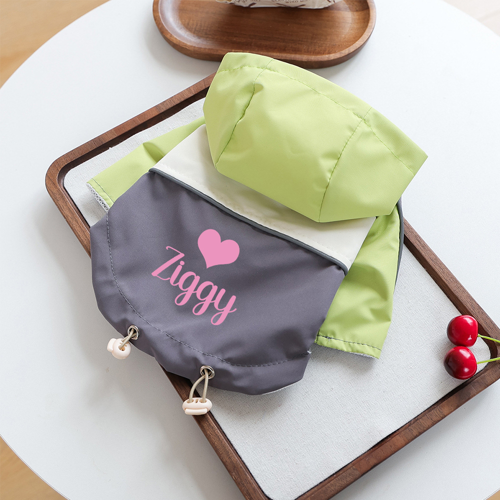 Personalized Name Pet Waterproof Jacket | inCloth54