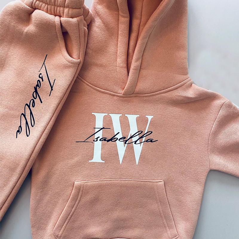 Personalized Kid Cozy Soft Extra Warm Tracksuit Set | inSet34