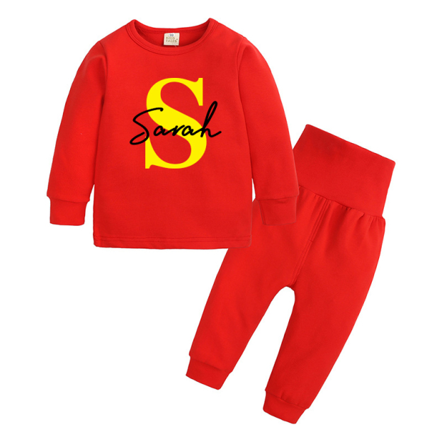 Personalized Kid Cozy Soft Loungewear Set | inSet37