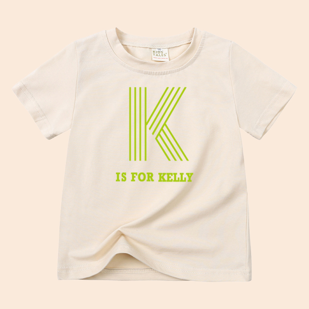 Personalized Kid Cozy Soft Color T-Shirt | inTee02