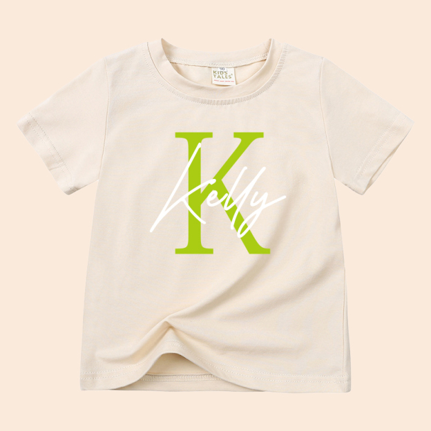 Personalized Kid Cozy Soft Color T-Shirt | inTee03