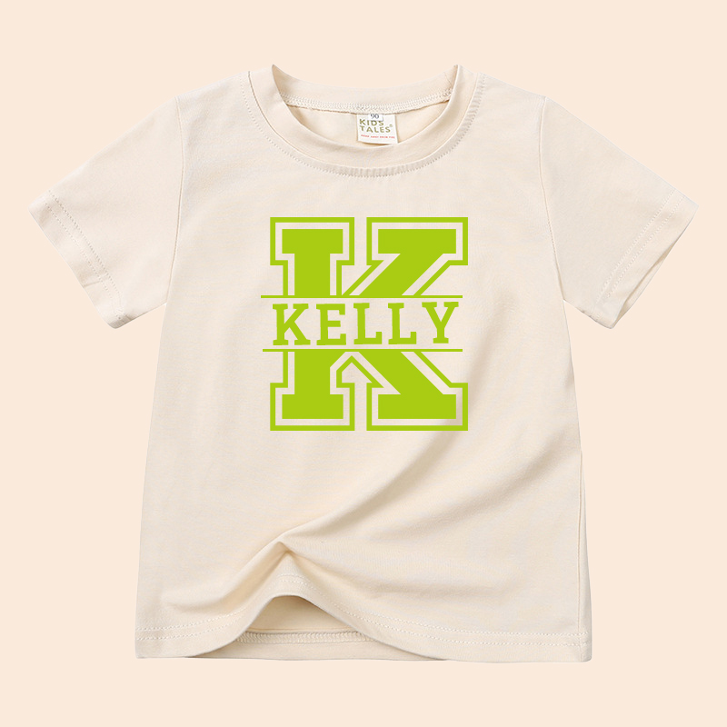 Personalized Kid Cozy Soft Color T-Shirt | inTee05